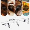 VEVOR Universal Grill Rotisserie Kit for Grills, Electric BBQ Grill with 110V 9W Motor, Stainless Steel Automatic Grilling Kit, Heavy Duty 32"/39" Hex