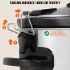 VEVOR Slow Cooker, 6QT 240W Electric Slow Cooker Pot with 3-Level Heat Settings, Digital Slow Cookers with 20 Hours Max Timer, Locking Lid, Ceramic In