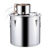 Moonshine Still 13.2Gal Water Wine Alcohol Distiller Brewing Kit Stainless Steel