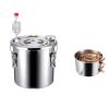Moonshine Still 3 Gal Water Wine Alcohol Distiller Brewing Kit Stainless Steel