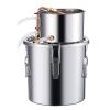 Moonshine Still 3 Gal Water Wine Alcohol Distiller Brewing Kit Stainless Steel