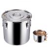 Moonshine Still 8 Gal Water Wine Alcohol Distiller Brewing Kit Stainless Steel