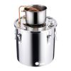 Moonshine Still 8 Gal Water Wine Alcohol Distiller Brewing Kit Stainless Steel