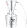 VEVOR 18 Gal Alcohol Distiller Machine Brewing Equipment DIY Whiskey Home Still