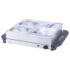 VEVOR Electric Buffet Server & Food Warmer, 14" x 14" Portable Stainless Steel Chafing Dish Set with Temp Control & Oven-Safe Pan, Perfect for Caterin