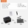 VEVOR Portable Oven, 12V Car Food Warmer, 2QT 55W Portable Mini Personal Microwave, Electric Heated Lunch Box for Camping, Travel, Compatible with Gla