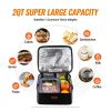 VEVOR Portable Oven, 110-120V Home/Office Food Warmer, 80W (Max 100W) Portable Mini Personal Microwave, 2QT Electric Heated Lunch Box, Compatible with