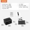 VEVOR Portable Oven, 110-120V Home/Office Food Warmer, 80W (Max 100W) Portable Mini Personal Microwave, 2QT Electric Heated Lunch Box, Compatible with