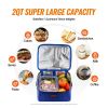 VEVOR Portable Oven, 110V Home/Office Food Warmer, 80W (Max 100W) Portable Mini Personal Microwave, 2QT Electric Heated Lunch Box, Compatible with Gla