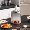 VEVOR Electric Cheese Dispenser with Pump, 2.3 Qt Commercial Hot Fudge Warmer, Plastic Pump Dispenser, 86-230℉ Temp Adjustable Nacho Cheese Sauce Warm