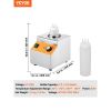 0.8L Electric Bottle Warmer with Bottle Commercial Hot Fudge Warmer 86-185℉