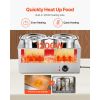 Commercial Soup Warmer Soup Station with 2*6.34Qt Pot Soup Kettle Warmer