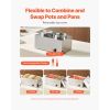 Commercial Soup Warmer Soup Station with 2*6.34Qt Pot Soup Kettle Warmer