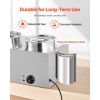 Commercial Soup Warmer Soup Station with 2*6.34Qt Pot Soup Kettle Warmer