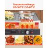 Commercial Soup Warmer Soup Station with 2-Pot & 3-Pan Soup Kettle Warmer