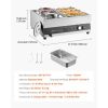 Commercial Soup Warmer Soup Station with 2-Pot & 3-Pan Soup Kettle Warmer