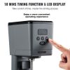 VEVOR Milkshake Maker, 375W Electric Milkshake Machine, Single Head Drink Mixer Blender Machine, LED Intelligent Microswitch, 3-Speed Milkshake Mixer