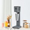 VEVOR Milkshake Maker, 375W Electric Milkshake Machine, Single Head Drink Mixer Blender Machine, LED Intelligent Microswitch, 3-Speed Milkshake Mixer