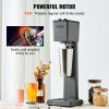 VEVOR Milkshake Maker Machine, 375W Commercial Milk Shake Maker Mixer, Single Head Drink Mixer Blender Machine, 3-Speed Milkshake Blender with 27.7oz