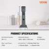 VEVOR Milkshake Maker Machine, 375W Commercial Milk Shake Maker Mixer, Single Head Drink Mixer Blender Machine, 3-Speed Milkshake Blender with 27.7oz