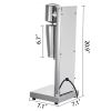 VEVOR Milkshake Maker Kit, Stainless Steel Electric Milkshake Maker, 180W Milkshake Machine, Single Head Classic Milkshake Maker with 800ml Cup, Silve
