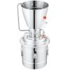 VEVOR 3 Gal Alcohol Distiller Machine Brewing Equipment DIY Whiskey Home Still