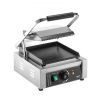VEVOR Commercial Panini Press Grill Electric Sandwich Maker Griddle Plate 9"x9"