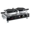 VEVOR Bubble Waffle Maker, 110V Electric Egg Waffle Maker, 1500W Hong Kong Egg Puff Machine w/2 Reversible Pans, Commercial Bubble Waffle Machine w/No
