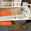 VEVOR Commercial Vegetable Slicer, 1/4 and 1/2 inch Tomato Slicer, Stainless Steel and Aluminum Alloy Vegetable Cutter Slicer, Manual Tomato Slicer wi