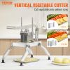 VEVOR Commercial Vegetable Slicer, 3/8" and 3/16" Tomato Slicer, Stainless Steel and Aluminum Alloy Vegetable Cutter Slicer, Manual Tomato Slicer with