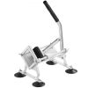 VEVOR Commercial Vegetable Slicer, 1/4 inch Fruit Slicer, Stainless Steel and Aluminum Alloy Vegetable Cutter Slicer Machine, Manual Slicer with Non-s