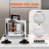 VEVOR Commercial Tomato Slicer, 1/4"+3/8"+3/16" Tomato Cutter Slicer, Stainless Steel Heavy Duty Tomato Slicer Machine, Manual Tomato Slicer with Non-