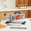 VEVOR Commercial Tomato Slicer, 1/4"+3/8"+3/16" Tomato Cutter Slicer, Stainless Steel Heavy Duty Tomato Slicer Machine, Manual Tomato Slicer with Non-