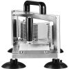 VEVOR Commercial Tomato Slicer, 1/4"+3/8"+3/16" Tomato Cutter Slicer, Stainless Steel Heavy Duty Tomato Slicer Machine, Manual Tomato Slicer with Non-