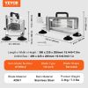 VEVOR Commercial Tomato Slicer, 1/4 inch Tomato Cutter Slicer, Stainless Steel Heavy Duty Tomato Slicer Machine, Manual Tomato Slicer with Non-slip Fe