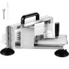 VEVOR Commercial Tomato Slicer, 1/4 inch Tomato Cutter Slicer, Stainless Steel Heavy Duty Tomato Slicer Machine, Manual Tomato Slicer with Non-slip Fe