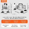 VEVOR Commercial Tomato Slicer, 3/8 inch Tomato Cutter Slicer, Stainless Steel Heavy Duty Tomato Slicer Machine, Manual Tomato Slicer with Non-slip Fe
