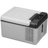 VEVOR 12 Volt Refrigerator 10 Qt, Portable Mini Freezer (-4℉~68℉) W/APP Control Car Compressor Fridge Cooler 12V/24V DC and 110-220V AC For Camping, R