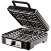 VEVOR Waffle Maker, 4 Slices per Batch, 1200W Square Waffle Iron, Non-Stick Waffle Baker Machine with 122-572℉ / 50-300℃ Temperature Range Teflon-Coat