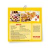 VEVOR Waffle Maker, 4 Slices per Batch, 1200W Square Waffle Iron, Non-Stick Waffle Baker Machine with 122-572℉ / 50-300℃ Temperature Range Teflon-Coat