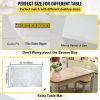 VEVOR Plastic Table Cover 36 x 60 Inch, 1.5 mm Thick Clear Table Protector, Rectangle Clear Desk Mat, Waterproof & Easy Cleaning for Office Dresser Ni