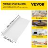 VEVOR Plastic Table Cover 40 x 72 Inch, 1.5 mm Thick Clear Table Protector, Rectangle Clear Desk Mat, Waterproof & Easy Cleaning for Office Dresser Ni
