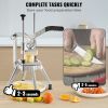 VEVOR Commercial Vegetable Fruit Chopper 1/2″ Blade Heavy Duty Professional Food Dicer Kattex French Fry Cutter Onion Slicer Stainless Steel for Tomat
