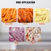 VEVOR Commercial Vegetable Fruit Chopper 1/2″ Blade Heavy Duty Professional Food Dicer Kattex French Fry Cutter Onion Slicer Stainless Steel for Tomat