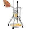 VEVOR Commercial Vegetable Fruit Chopper 1/2″ Blade Heavy Duty Professional Food Dicer Kattex French Fry Cutter Onion Slicer Stainless Steel for Tomat