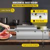 VEVOR Horizontal Sausage Stuffer 5L/11Lbs Manual Sausage Maker With 5 Filling Nozzles Sausage Stuffing Machine For Home & Commercial Use Stainless Ste