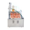 VEVOR Hot Dog Roller 7 Rollers 18 Hot Dogs Capacity 1050W Stainless Sausage Grill Cooker Machine with Dual Temp Control Glass Hood Acrylic Cover Bun W