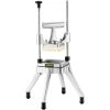 VEVOR Commercial Vegetable Fruit Chopper, Stainless Steel French Fry Cutter with 4 Blades 1/4" 3/8" 1/2", 6-wedge Slicer, Chopper Dicer with Tray, Hea