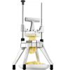 VEVOR Commercial Vegetable Fruit Chopper, Stainless Steel French Fry Cutter with 4 Blades 1/4" 3/8" 1/2", 6-wedge Slicer, Chopper Dicer with Tray, Hea