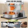 VEVOR Commercial French Fry Cutter with 4 Replacement Blades, 1/4″ and 3/8″ Blade Easy Dicer Chopper, 6-wedge Slicer and 6-wedge Apple Corer, Lemon Po